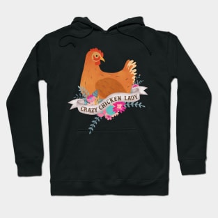 Crazy Chicken Lady Hoodie